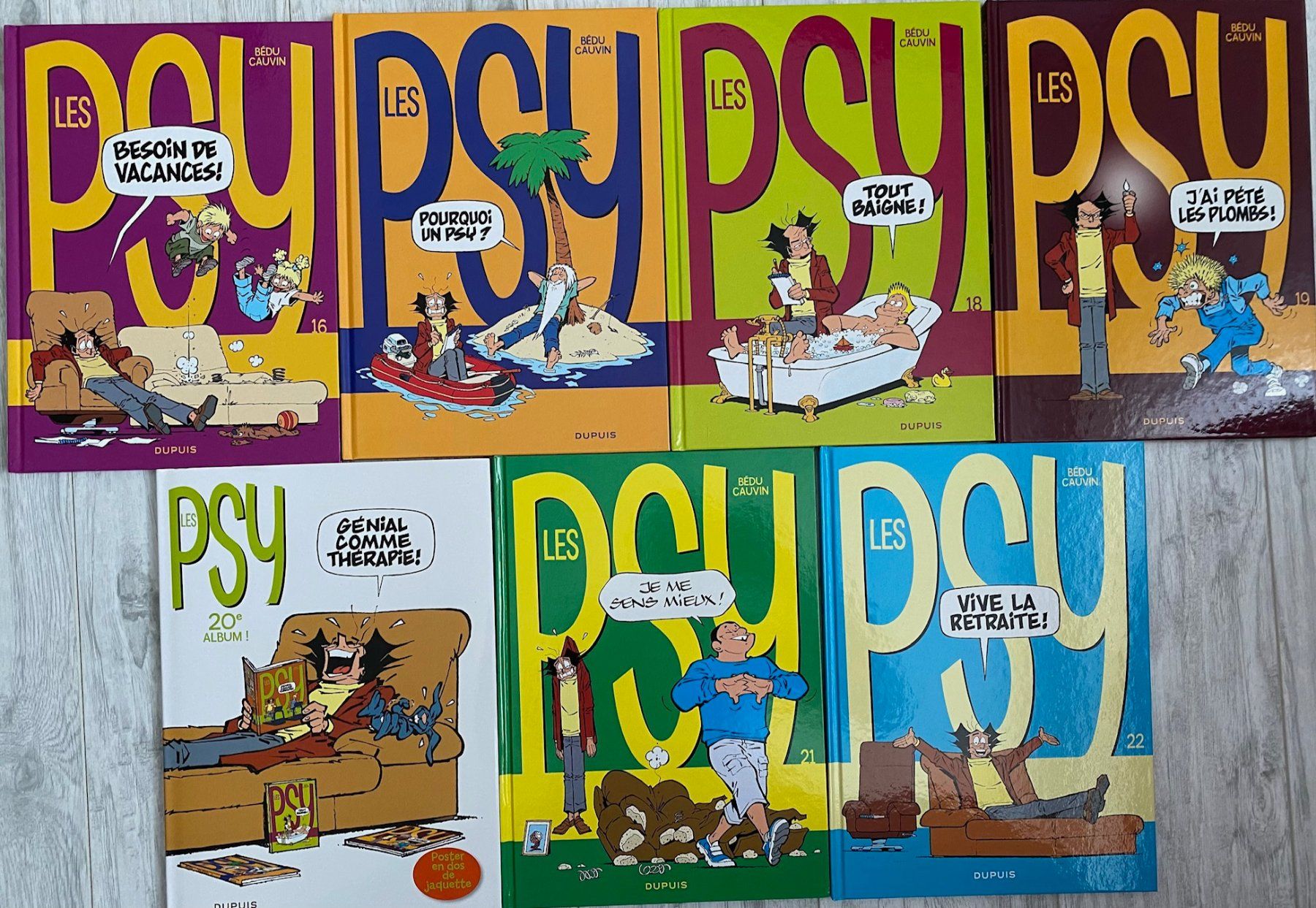 Fumetti: Les Psy - intégrale des 22 albums – Nuovo (secondo la descrizione) da Geneveys-Coffrane venduto da Momoali 1