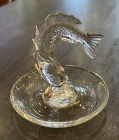 Hübsche Ringschale „Lalique“ sign. Fisch-Figur✨Top!🐟