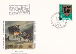 Tag der Briefmarke 1978 Steffisburg 1.-3.12.1978