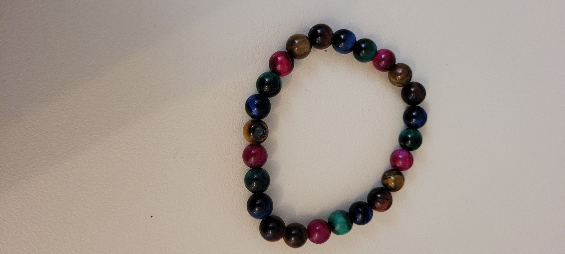Bracciali & Braccialetti: Armband Kugeln 0,8mm Durchmesser Elastisch Bunt – Usato da Adlikon b.Regensdf venduto da ChriZ86