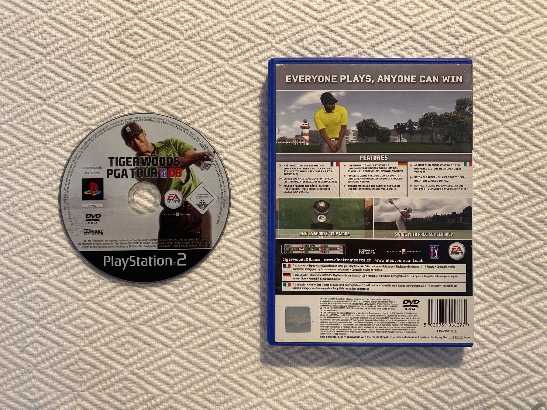 Sony Spiele: Tiger Woods PGA TOUR 09 PS2 – Gebraucht aus Reichenbach i. K. von Daniel840 1