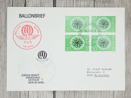 CL09 Enveloppe + Timbre Suisse 1980