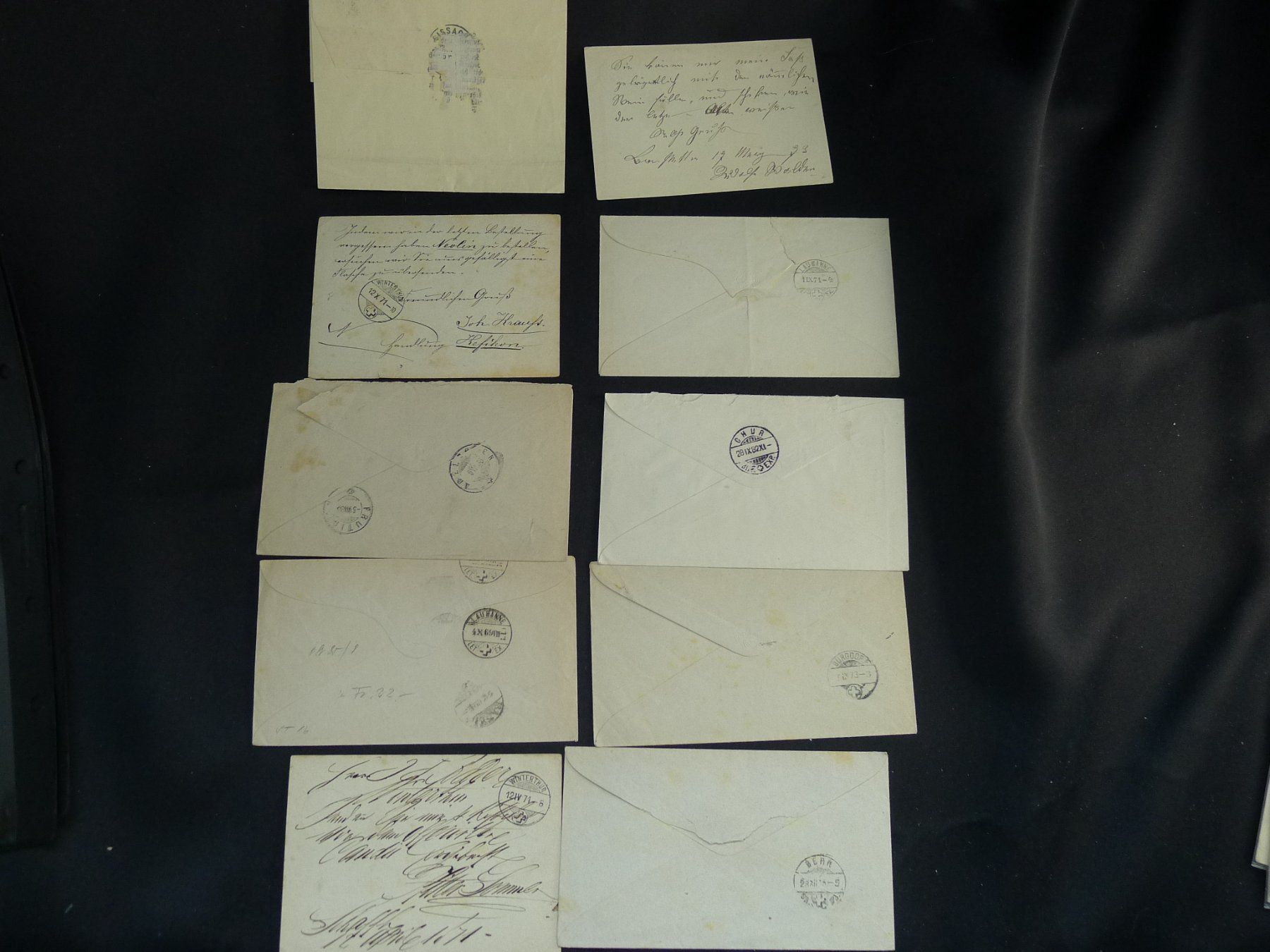 Alle Briefmarken: 26 Tübli Briefe oder Karten gelaufen – Gebraucht aus Dagmersellen von wyss1982 4