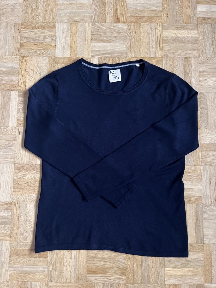 Maglioni & Felpe: MOD CLASS Pullover, Langarm, Marineblau, Gr. S – Usato da Zürich venduto da Kleanthy 2