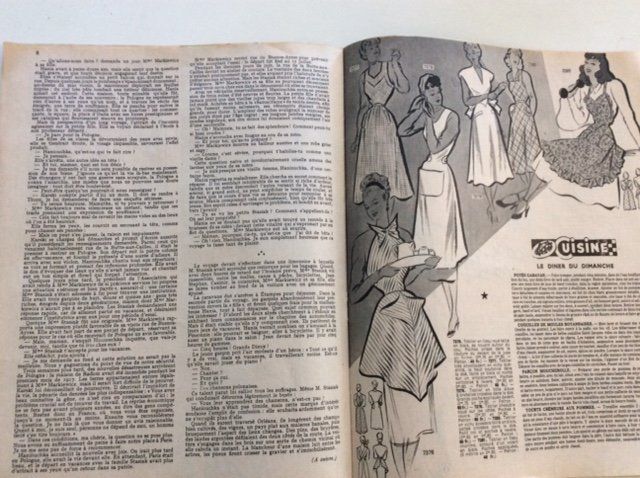 Riviste & Magazine: Journal sur la Mode 1948 – Usato da Genève venduto da edelweiss1900 6