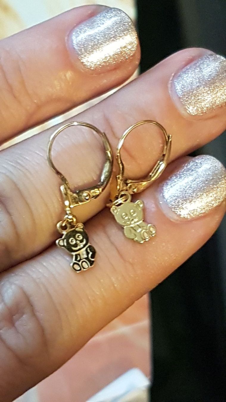 Orecchini pendenti & Orecchini a lobo: Süsse Bärchen Ohrhänger in 18 Karat Gold – Nuovo (secondo la descrizione) da Unterägeri venduto da Altgoldschmuck 2