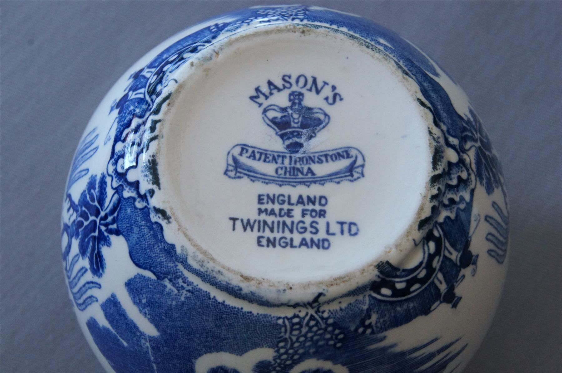 Teiere: Wunderbare Englische Teedose Mason’s – Usato da Geroldswil venduto da ARTEFACTO 7