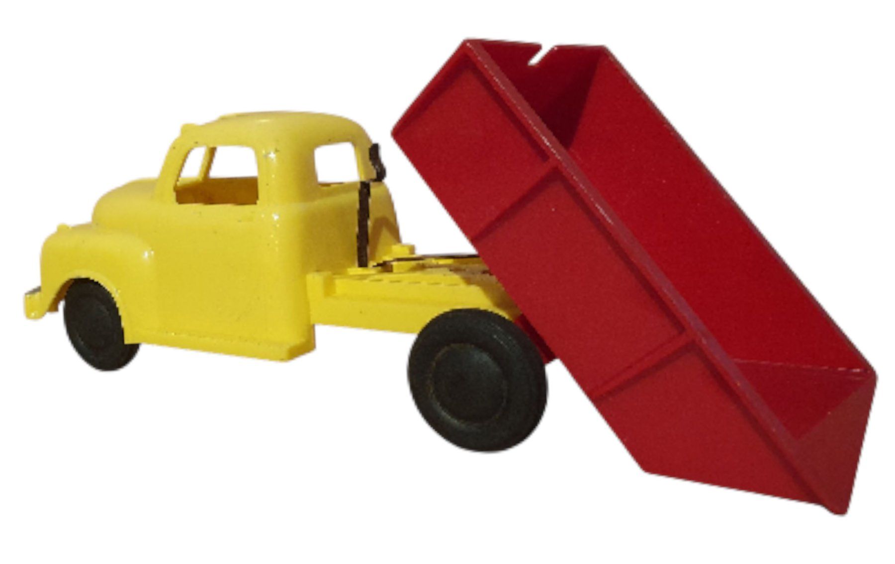 Giocattoli: alter Kunststoff Lastwagen mit Kippmulde – Usato da Flawil venduto da JaguarXJSHE 5