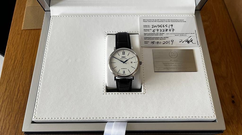 IWC Uhren: IWC Portofino 150 Year Edition – Neu (gemäss Beschreibung) aus Kloten von Dimona 3