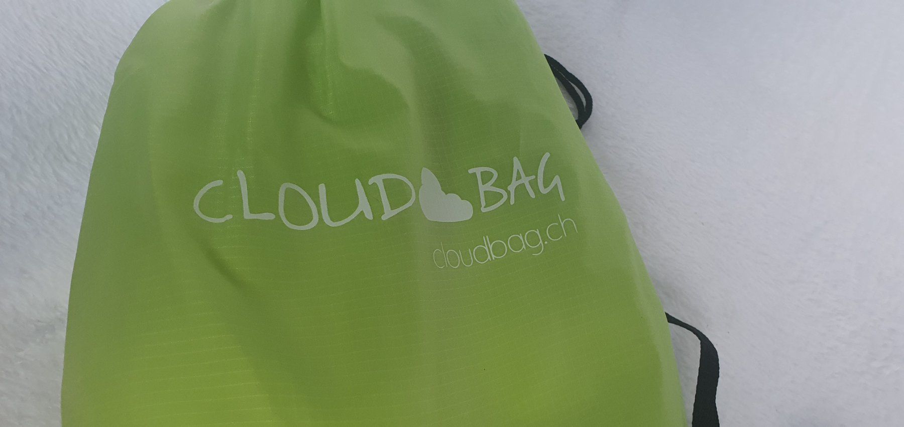 Sedie a sdraio: Cloud Bag hellgrün - Luftliege - Tragetasche & Anleitung NEU – Usato da Auw venduto da beretta1966 2