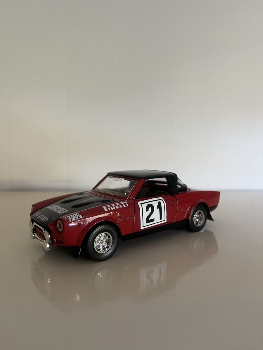 Bburago Modellini d'auto: Fiat 124 Abarth Rallye Bburago – Usato da Wabern venduto da Housi78 1