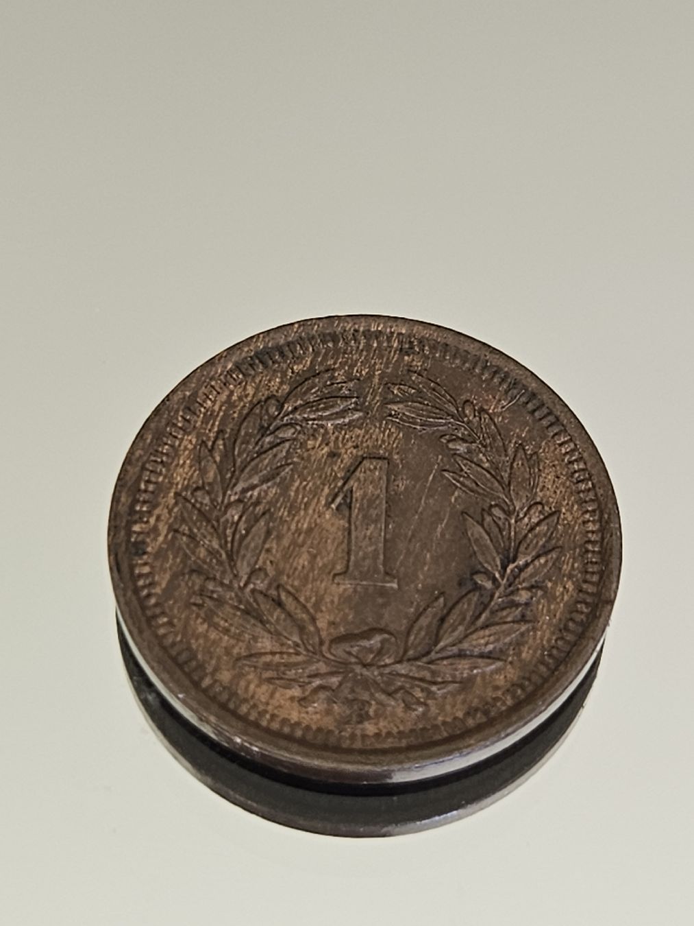 Tutti le monete: 1 Rappen 1878 – Usato da Pfäffikon ZH venduto da Melibol 1
