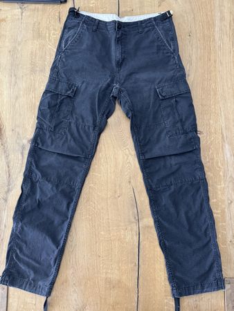 Carhartt WIP Aviation Pant Cargo Hose Schwarz W32/L30