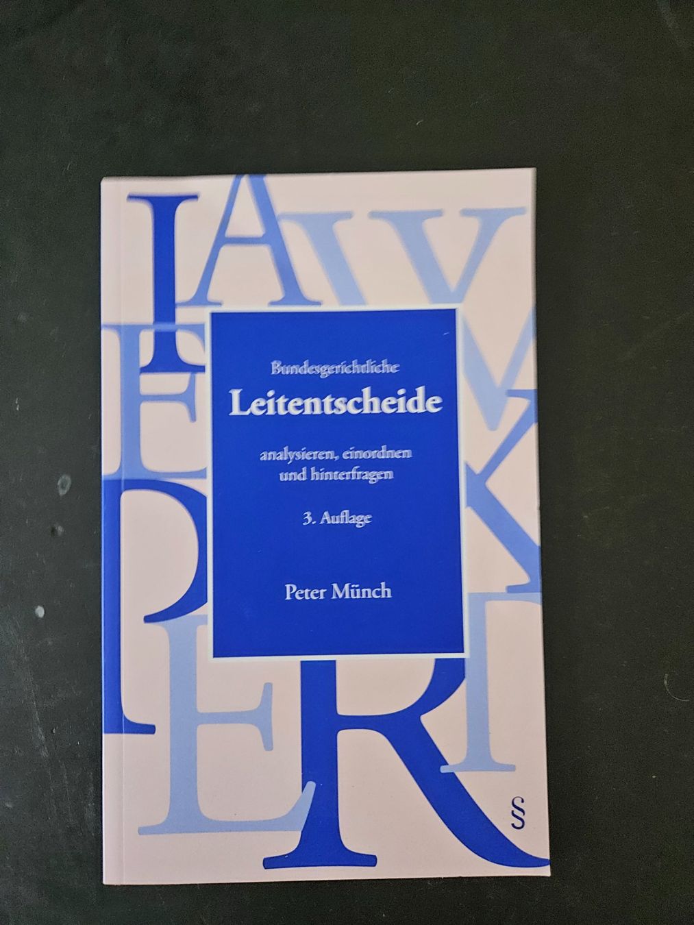 Libri: Bundesgerichtliche Leitentscheide, 3. Auflage Peter Münch – Nuovo (secondo la descrizione) da Winterthur venduto da Alomeo123