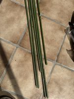 Pflanzstaebchen gruen 7 Stueck neue Ware