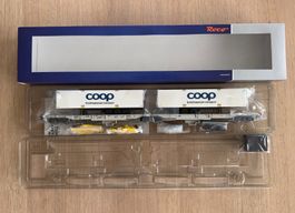 ROCO 67385 Doppeltaschen-Gelenkwagen DSB Coop DC