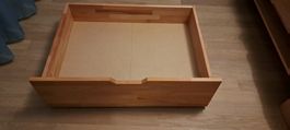 3 Schubladen aus Massivholz Buche, neu