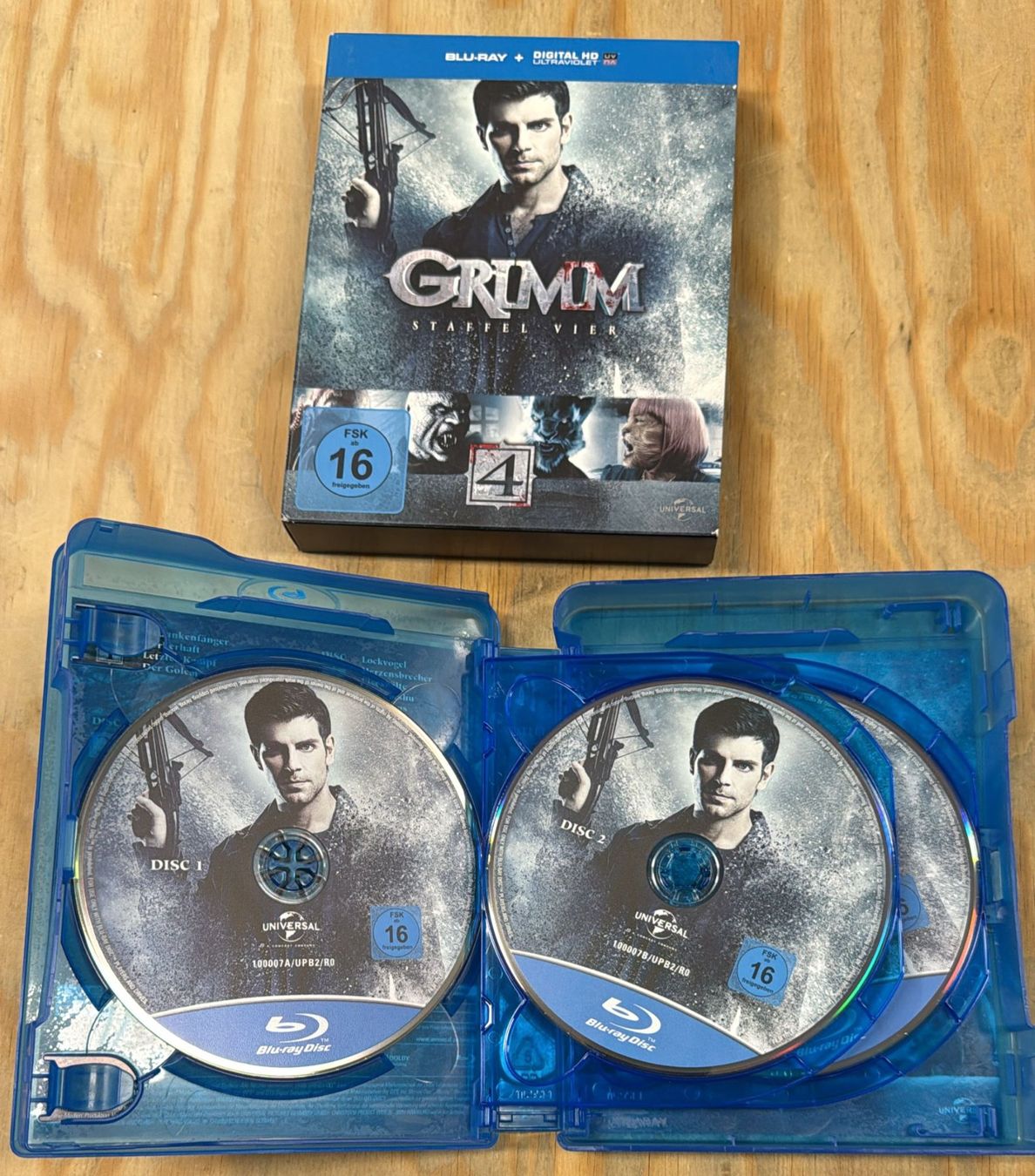 Alle DVDs: GRIMM - STAFFEL EINS BLU-RAY – Gebraucht aus Zürich von freioccasionen