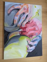 Gemälde auf Leinwand, erotische Kunst