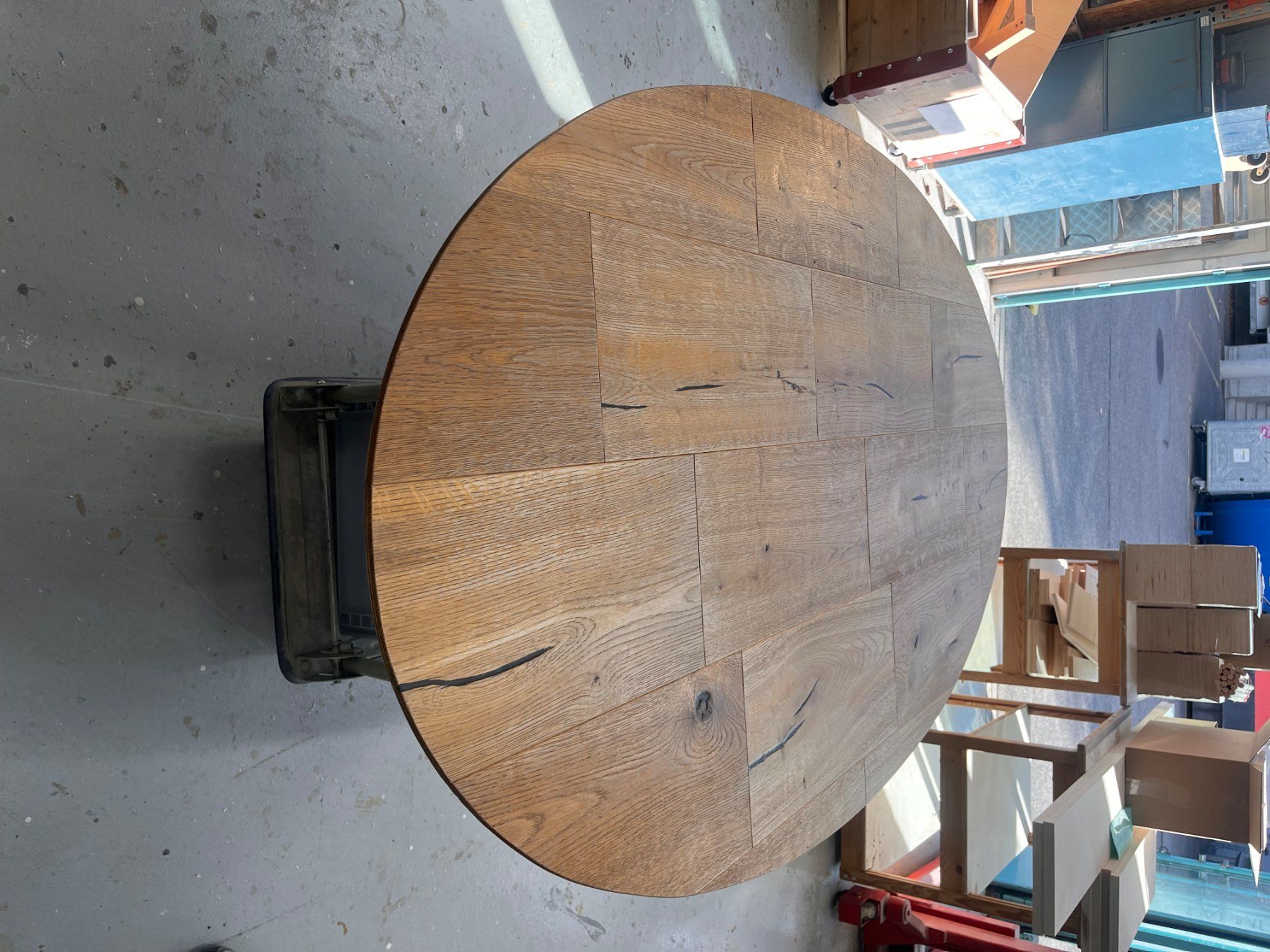 Tables: Tischplatte oval Eiche – D'occasion à Wittenwil par Pauli_F 1