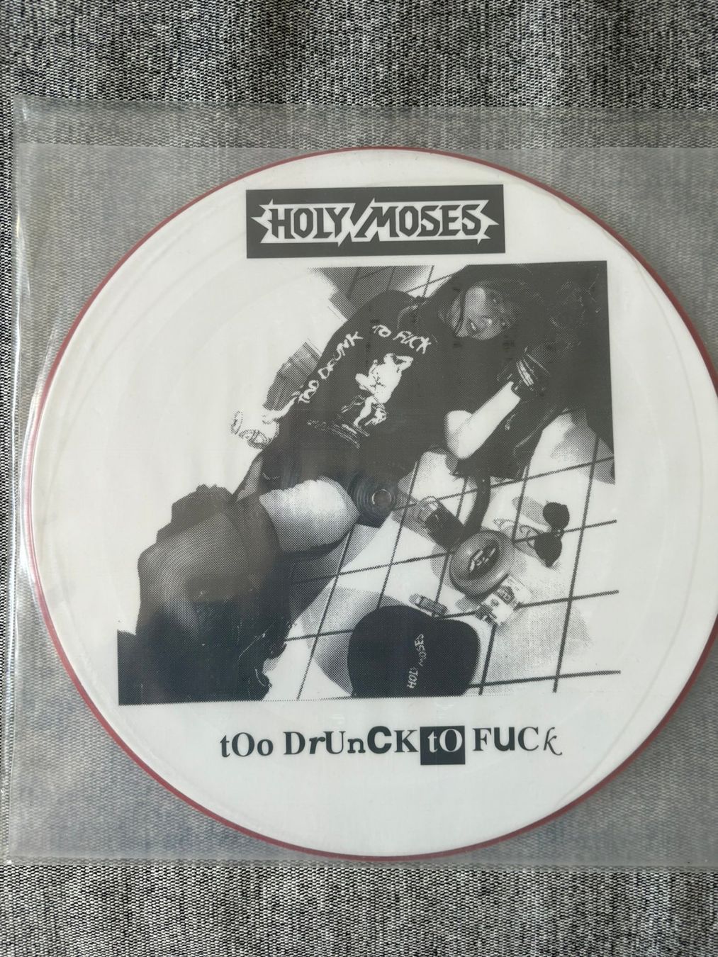 Vinyles: Holy Moses - Too Drunk To Fuck – D'occasion à Zofingen par Bigron