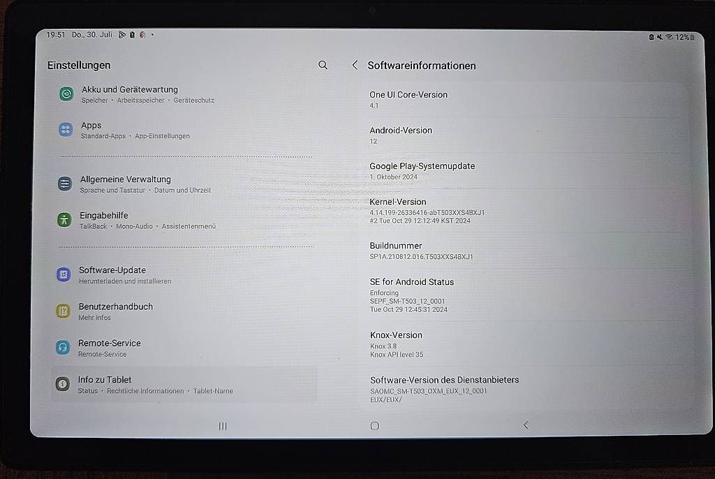 Tablet PC: Samsung Tab A7 – Usato da Münchenbuchsee venduto da Bussistyle 2
