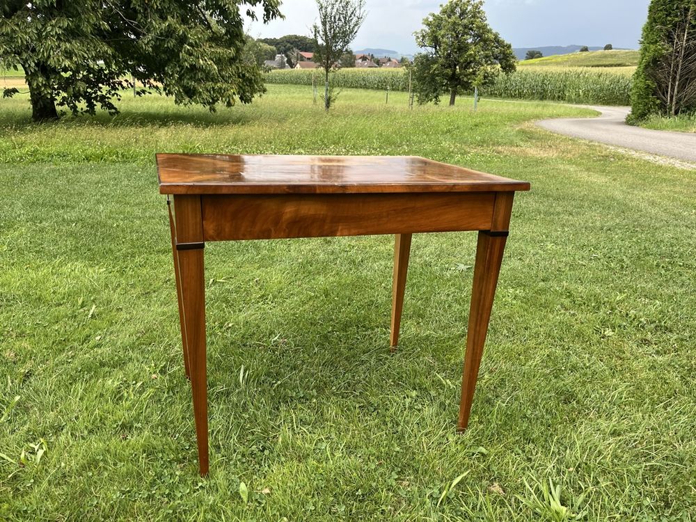 Tisch mit Schublade Massiv Holz | Kaufen auf Ricardo