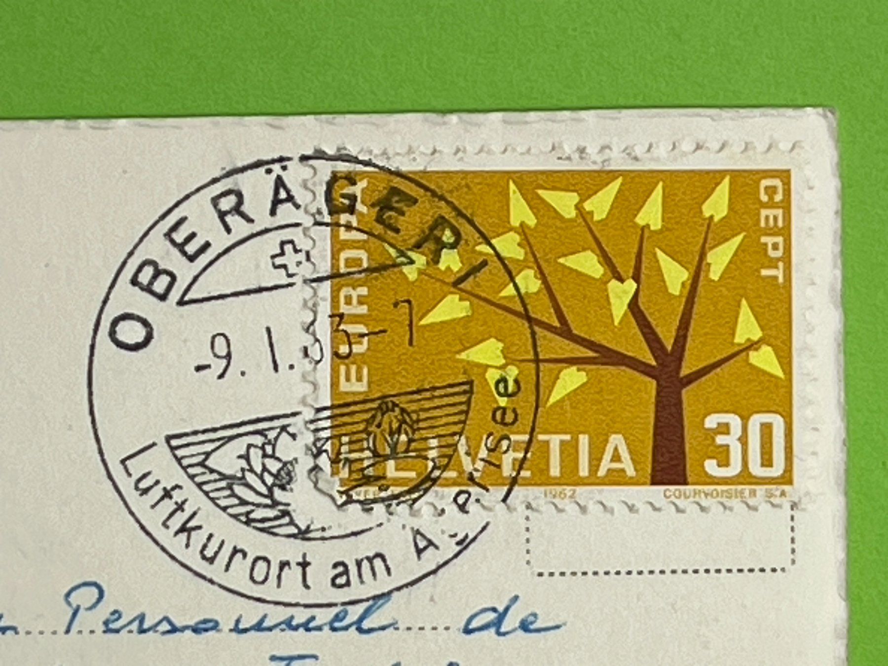 Tutti i francobolli: Oberägeri – Usato da Steg VS venduto da danwer74 2