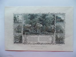 Rütli Souvenirblatt koloriert