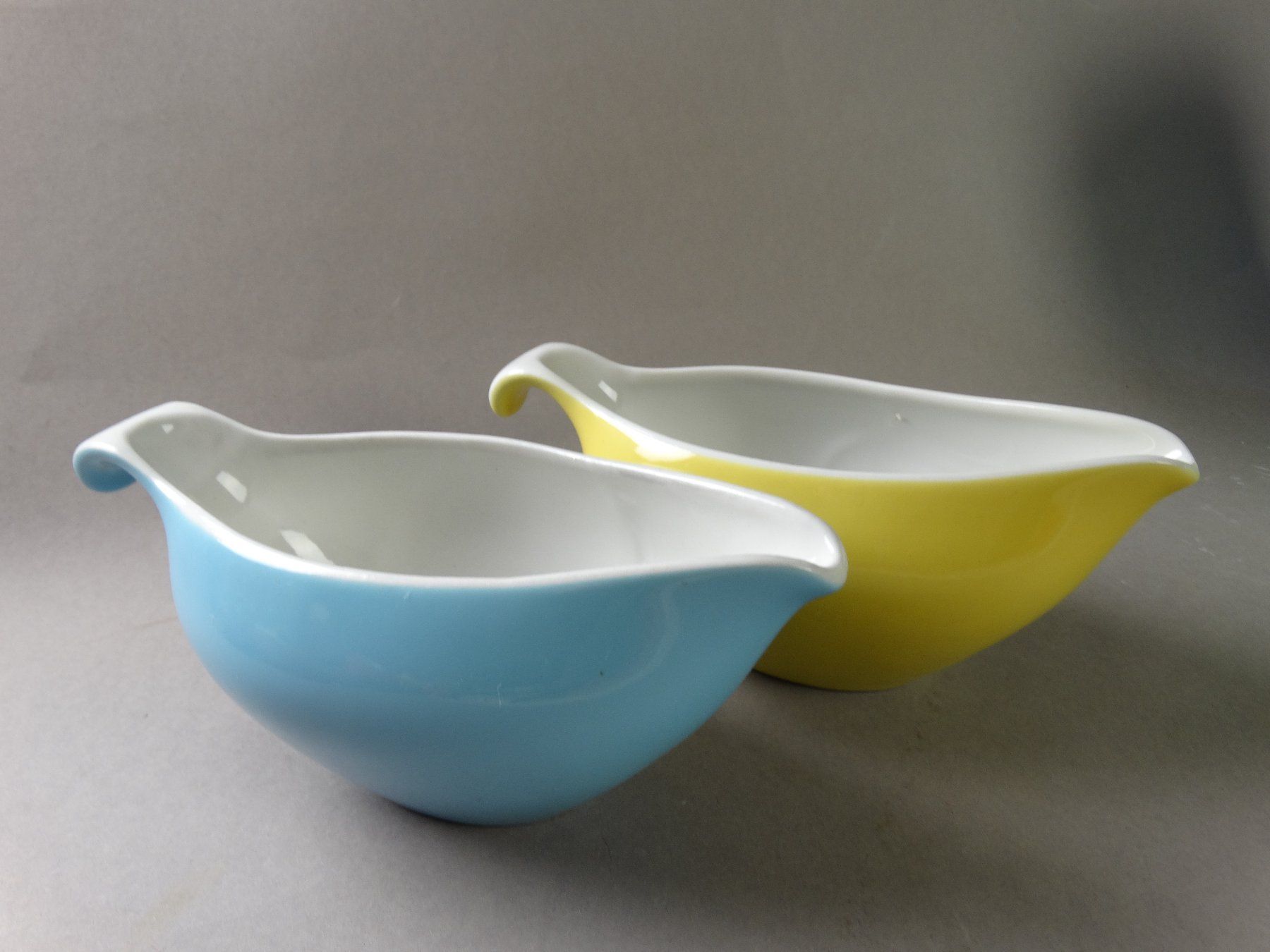 Rössler Schalen: 2 tolle Rössler Saucière blau & gelb – Gebraucht aus Grossaffoltern von Bessy202 5