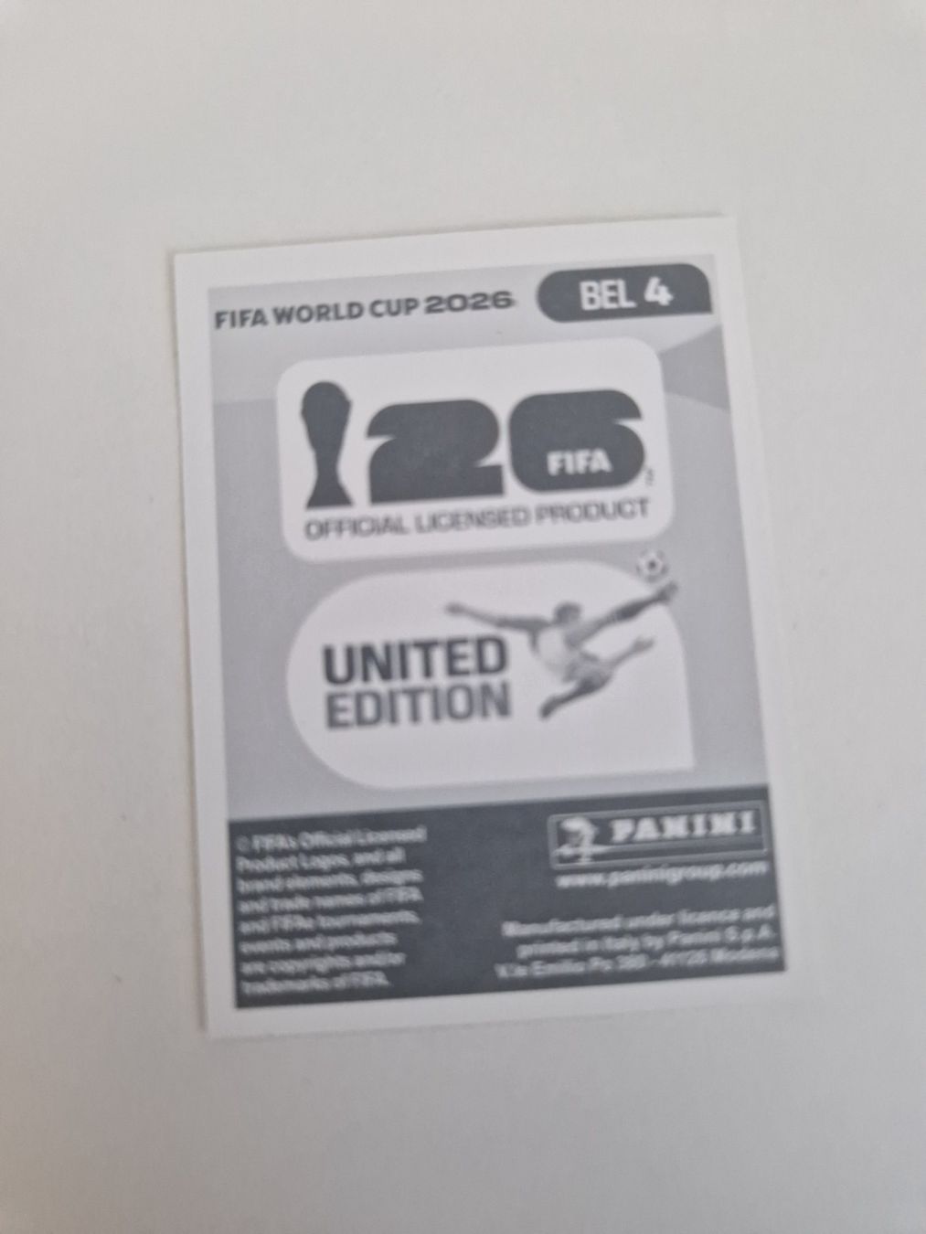 Panini Cartes à collectionner: Panini Sticker BEL4 – Neuf (Voir description) à Stüsslingen par white_angel86 1