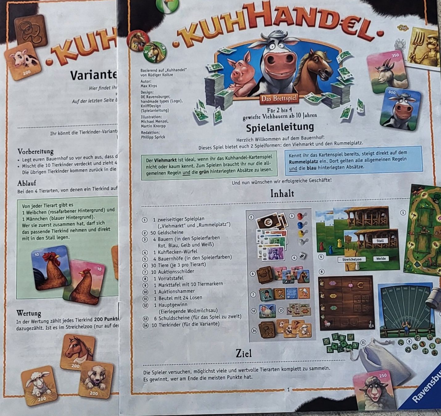 Giochi: Kuhhandel – Das Brettspiel – Usato da Altendorf venduto da keskomat 3