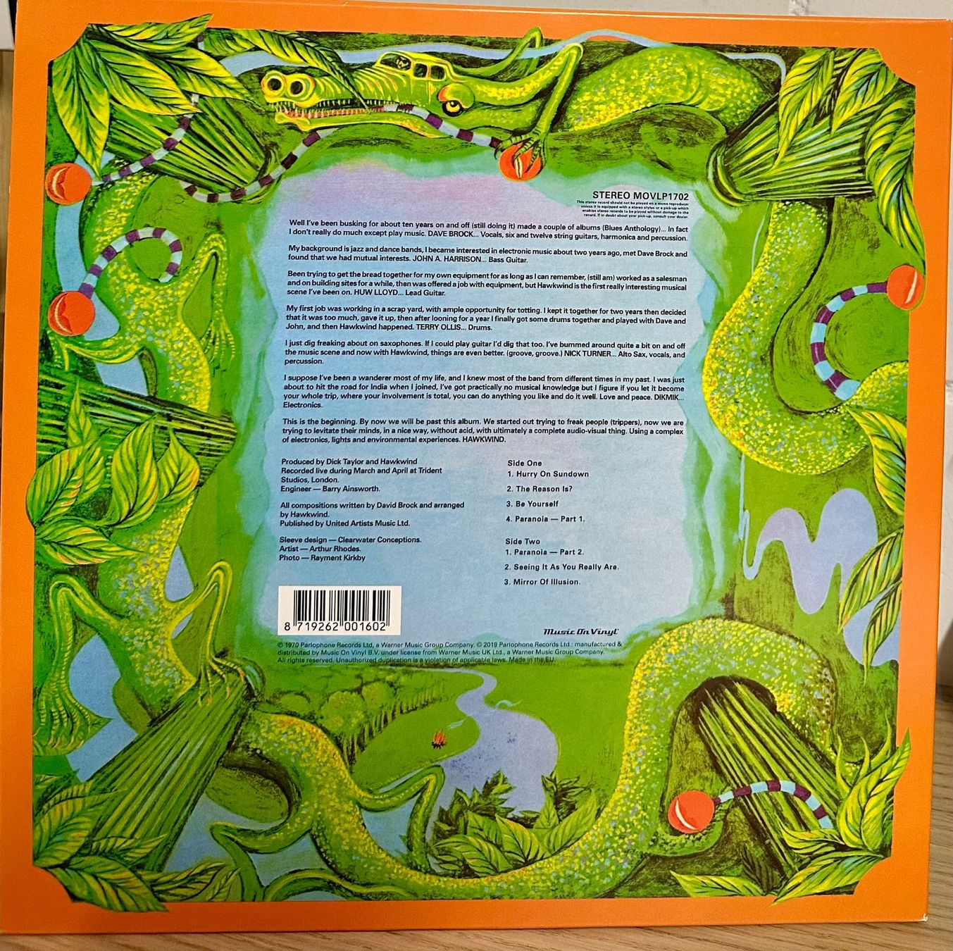 Dischi in vinile: Hawkwind - Hawkwind // LP: VG++; Sleeve: NM – Usato da Zürich venduto da saltbee 1