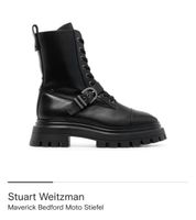Stuart Weitzman Stiefel, Schwarz, Gr. 38 Neupreis 829.-
