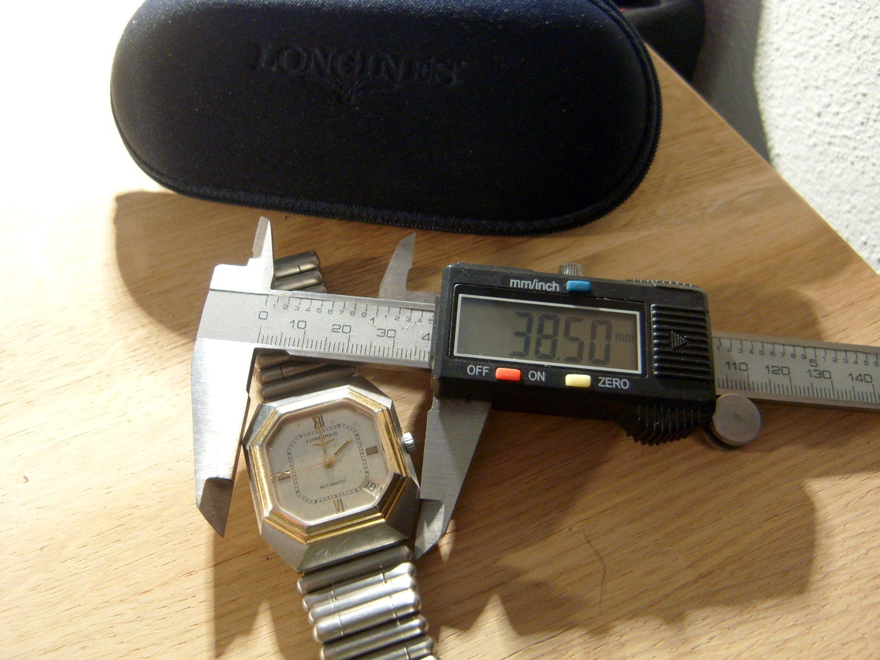 Longines Orologi: Rare Longines Automatic Date ca. 38mm Durchmesser BI Color – Usato da Mauren TG venduto da nochbilligerjakob 3