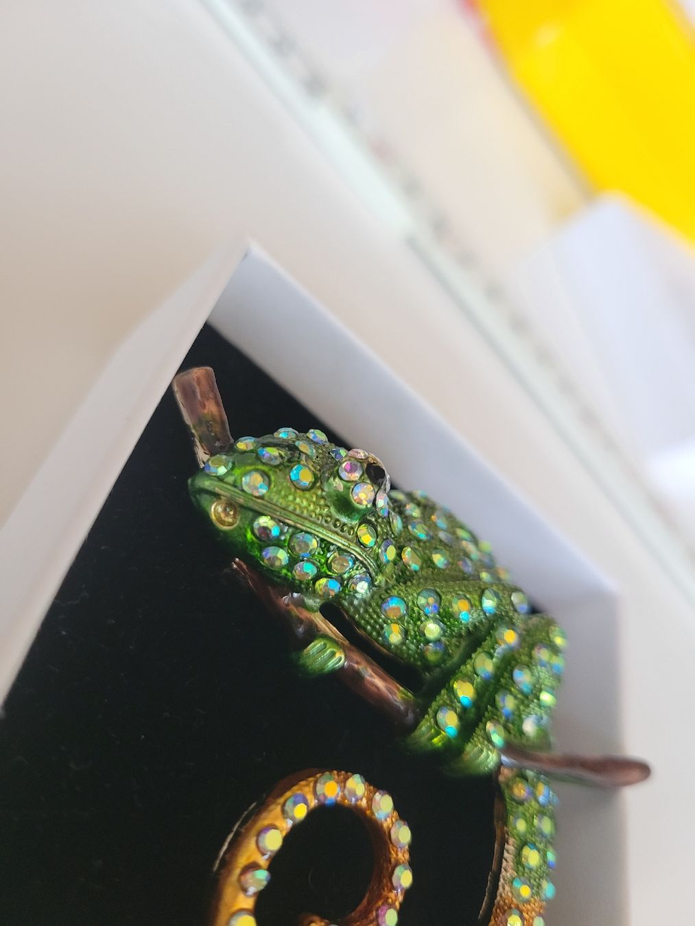 Spille & Fermagli: Broche caméléon SUPERBE ! – Difettoso da Bernex venduto da Dariafr 1