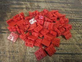 lego 99207 lot de 50 pièces Red Bracket 1 x 2 - 2 x 2