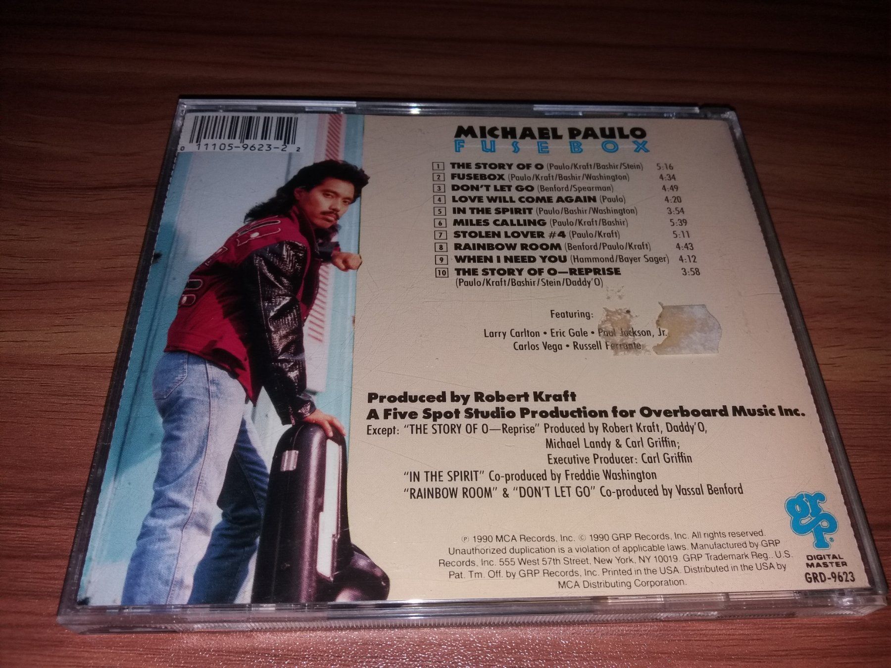 CD: Michael Paulo - Fusebox, D5 – Usato da Sessa venduto da discoverymedia 1