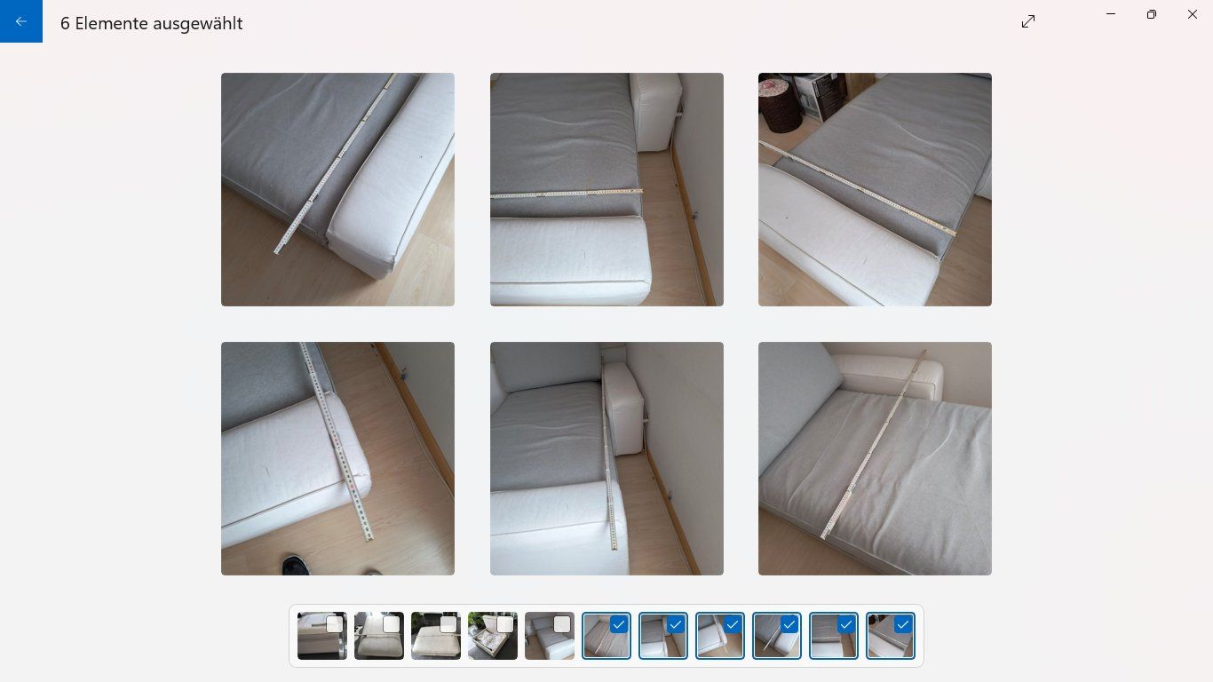 Ikea Sedie a sdraio: Recamiere-sofa  ( Beige-Leder ) mit Hocker – Usato da Obergösgen venduto da bea_cvf5 8