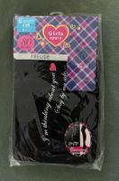 Mädchen Strumpfhose, Grösse 135, Neu, Schwarz, Herbst
