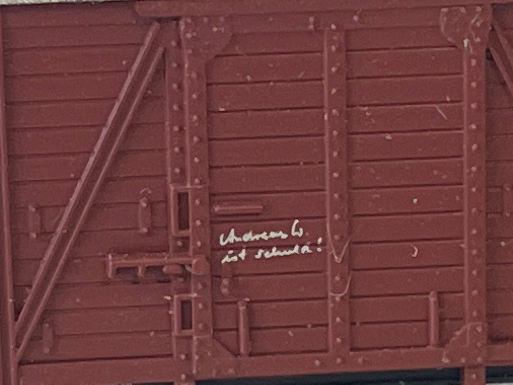 Trix Modellini di ferrovie: Minitrix 15173-25 Gedeckter Güterwagen DB – Nuovo (secondo la descrizione) da Wilderswil venduto da Modellbahn-Shop-Moll 1