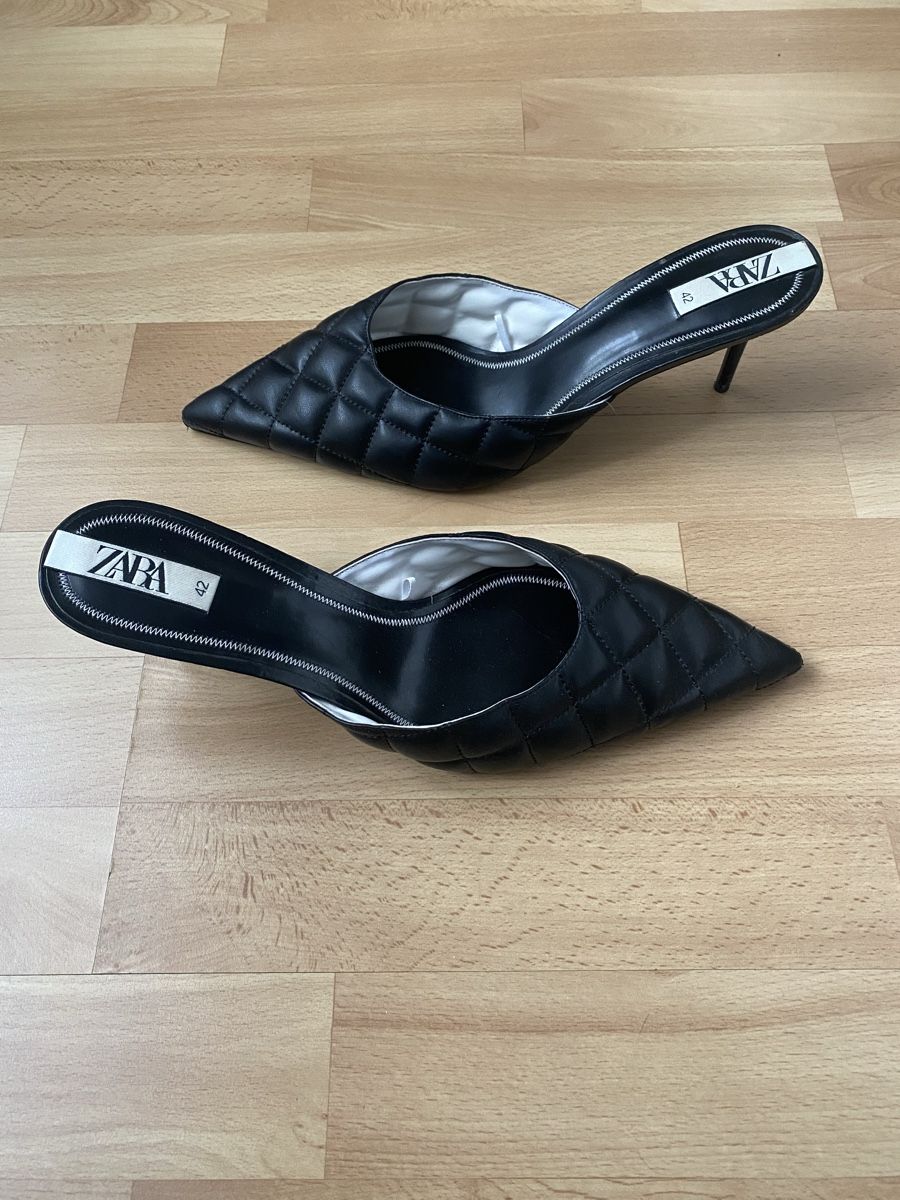 Zara Scarpe da donna: Zara Kitten heels Noires Pointure 42 – Usato da Crissier venduto da Fiona_yz23