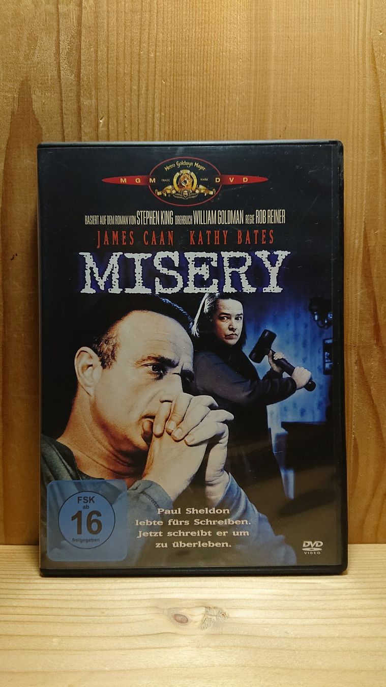 Tutti i DVDs: MISERY DVD mit James Caan – Usato da Wilderswil venduto da Exebub