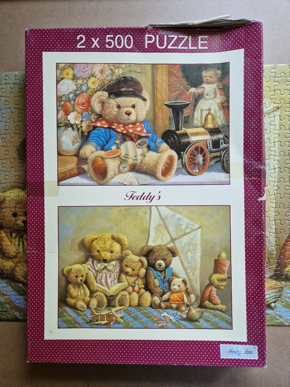 Puzzle: 2x Teddy Bärli Puzzle, je 500 Teile – Usato da Herisau venduto da etajo
