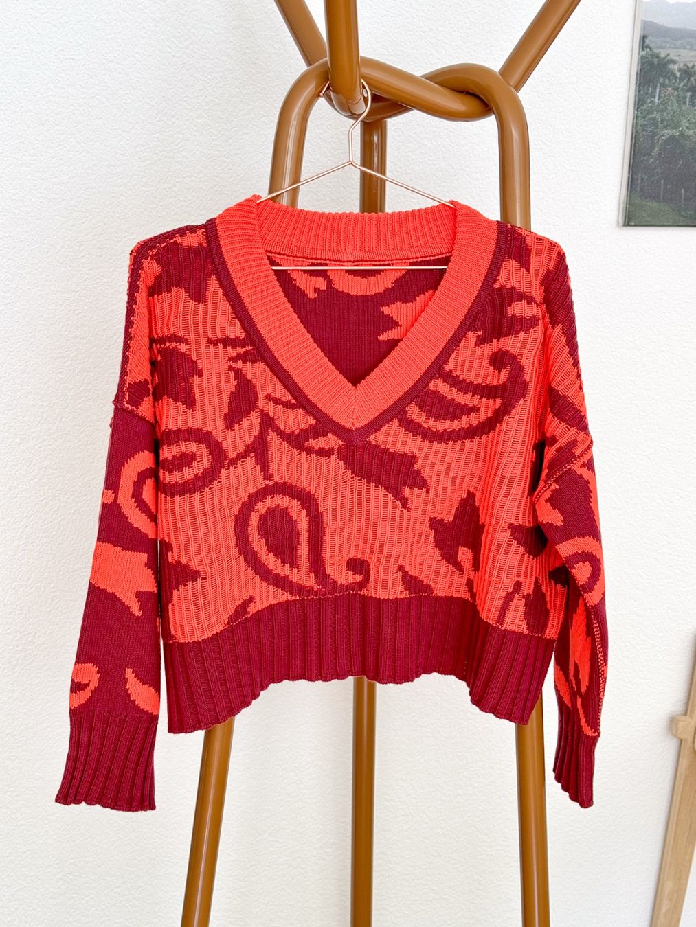 Max Mara Maglioni & Felpe: Max & Co Pullover rot/lachs Gr. 36/S neu – Nuovo (secondo la descrizione) da Biberstein venduto da evolution89