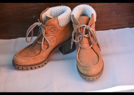 Warme Boots, Stiefeletten, Gr. 38