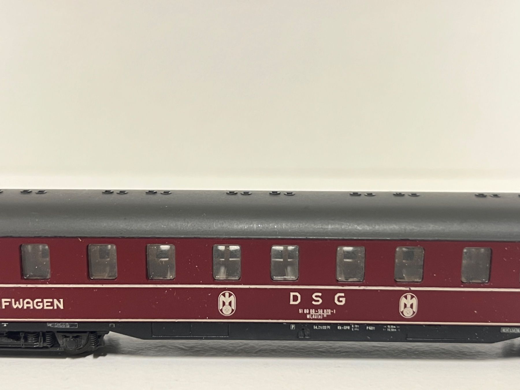 Roco Modelleisenbahnen: Roco SPUR N DSG Schlafwagen – Gebraucht aus Geroldswil von TopTrain54 2