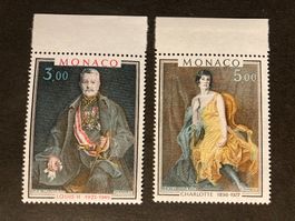 Monaco 1981 Satz Gemälde fürstlicher Palast postfrisch