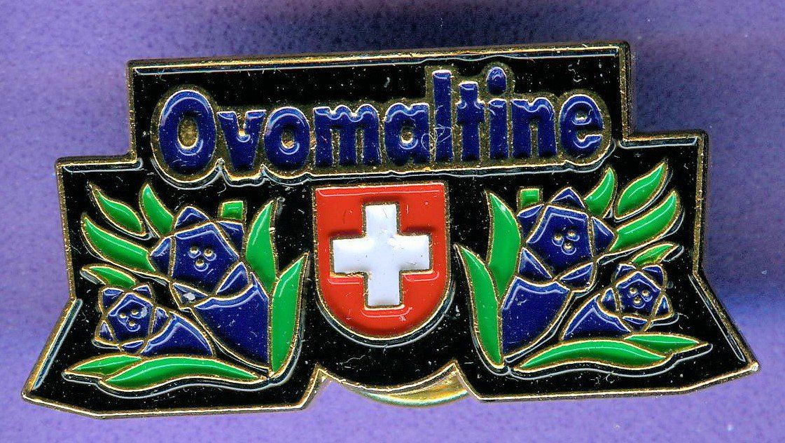 Ovomaltine Placchette & Badge: Ovomaltine  ENZIAN – Usato da Winterthur venduto da Sammleroase