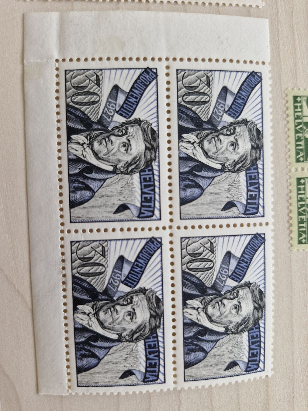 Tutti i francobolli: Pro Juventute 1927 4er Blocks postfrisch – Nuovo (secondo la descrizione) da Frauenfeld venduto da Kasico 4